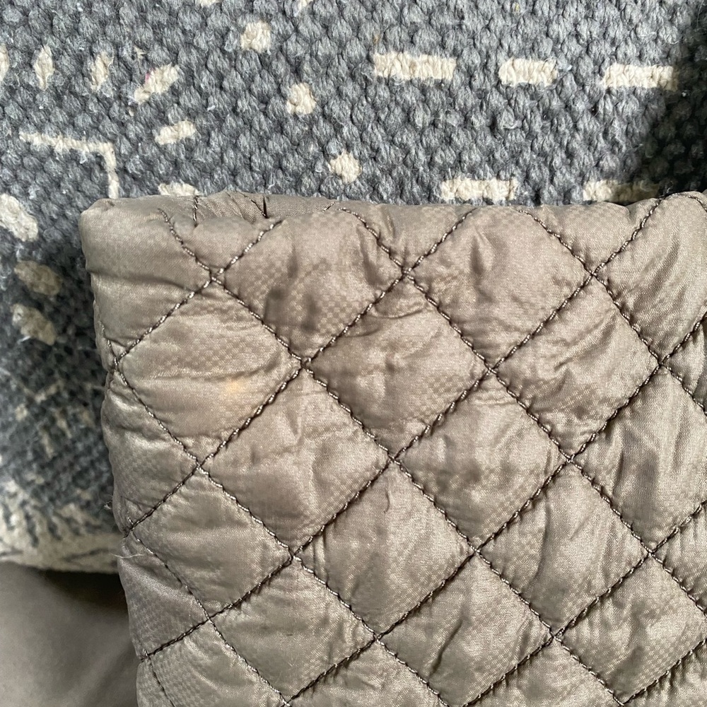 MZ Wallace Quilted Tan Tote - Picture 4 of 12